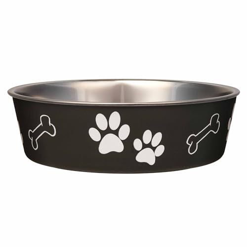 Loving Pets Bella Dog Bowl X-Large 65-100lbs Espresso