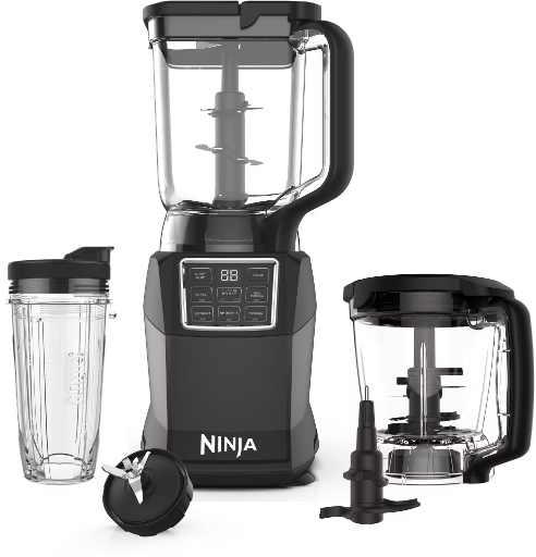 Ninja Kitchen System with Auto IQ Boost and 7-Speed Blender 72 oz Capacity