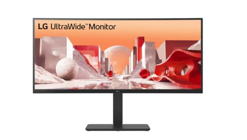 LG 34" UltraWide QHD Curved IPS Monitor with Built-in FHD Webcam and USB Type-C Deal