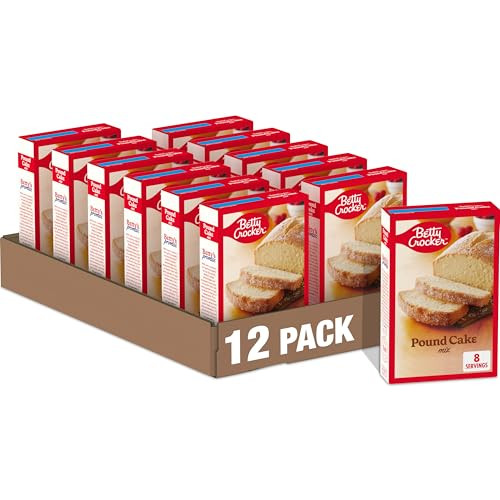 Betty Crocker Pound Cake Mix 12-Pack 16-Oz