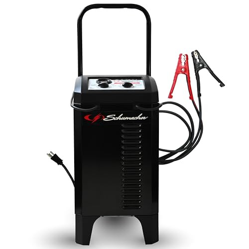 Schumacher Electric Manual Battery Charger & Engine Starter 150-Amp 12V with 25A Boost