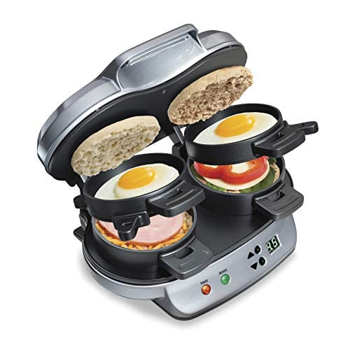 Hamilton Beach Dual Breakfast Sandwich Maker with Timer Deal