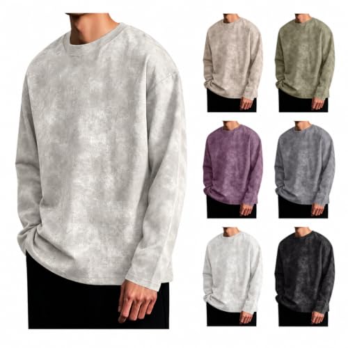 Mens Plus Size Vintage Wash Tops Deal