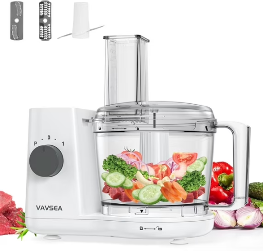 VAVSEA 6 Cup Food Processor and Vegetable Chopper