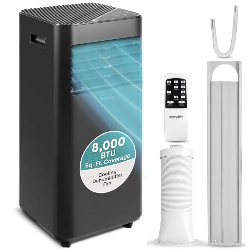 SereneLife 8,000 BTU Portable Air Conditioner