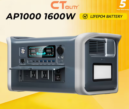 CTOLITY 3200W Peak Power Station 1024Wh