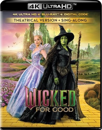 (Prime Deal) Wicked: For Good 4K Ultra HD + Blu-ray + Digital Deal