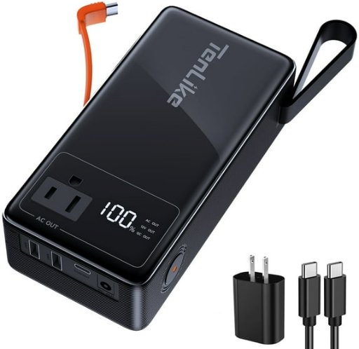 Froura 27000mAh/99.9Wh Power Bank with AC Outlet, 80W/120W