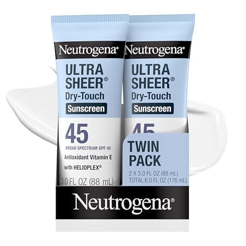 Neutrogena SPF 45 Ultra Sheer Dry-Touch Sunscreen Lotion 2-Pack 3-Oz Deal
