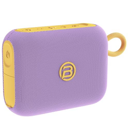 BUGANI Rove Go 5 Portable Bluetooth Speaker, Purple