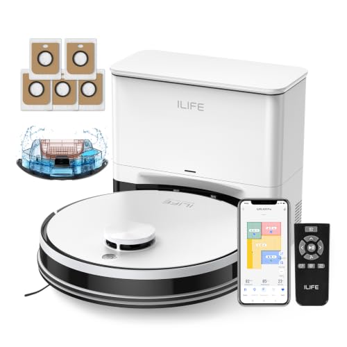 ILIFE A30 Pro Robot Vacuum & Mop w/ Self-Empty Base