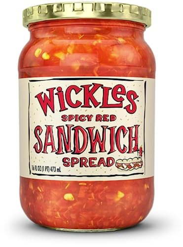 Wickles Spicy Red Sandwich Spread 16-Oz