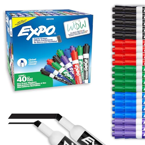 EXPO Dry Erase Markers 40-Count