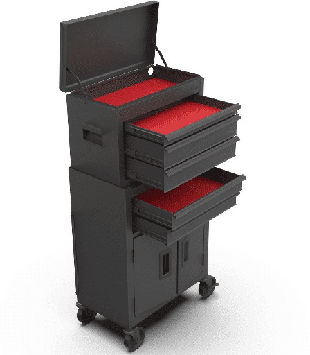 Hyper Tough 20-Inch 5-Drawer Steel Tool Chest