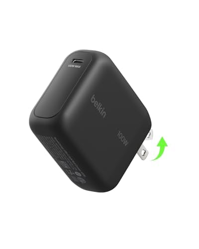 Belkin BoostCharge 100W USB-C GaN Wall Charger w/ 5-ft USB-C to USB-C Cable