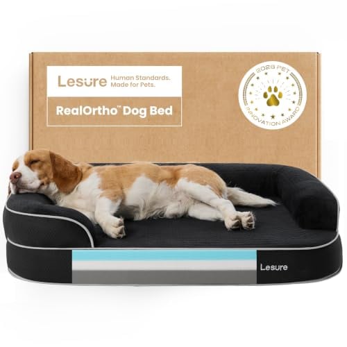 LE SURE RealOrtho 3-Layer Orthopedic Dog Bed 42x30x7 Deal