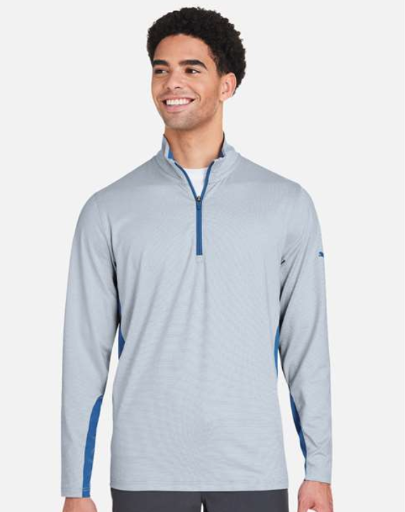 Puma Men’s Mesa Stripe Quarter-Zip Pullover