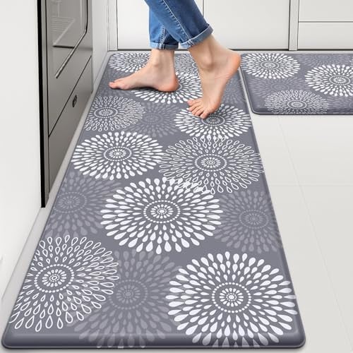 Cushioned Rug Anti-Fatigue Mats 2-Pack (17x30" and 17x47") Deal
