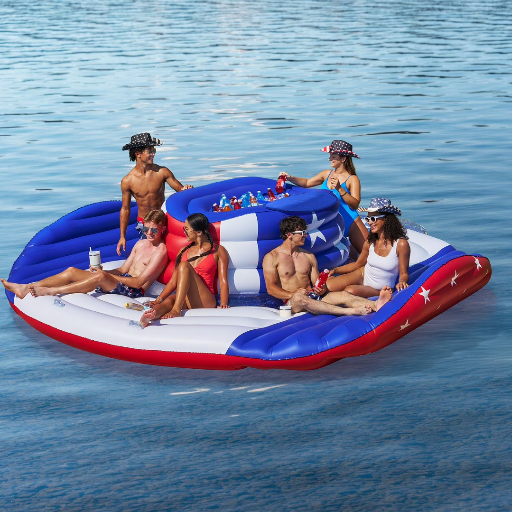 Member's Mark Inflatable Oversized Cowboy Hat Lake Island Deal