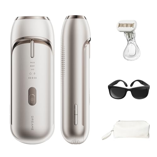 Dreame Nova IPL Hair Removal Device with 27J Dual-Lamp Output and Sapphire ICE Cooling