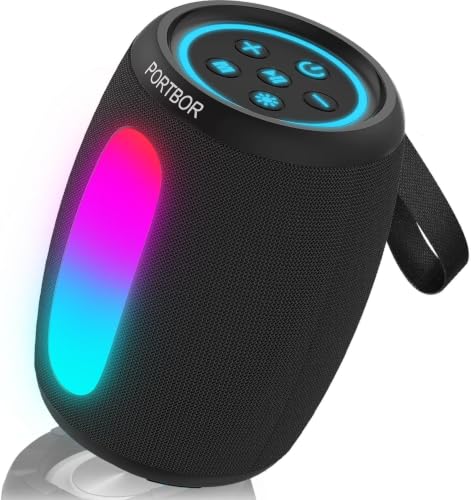 Portable Bluetooth Speaker with Powerful Stereo Sound 36H Playtime IPX5 Waterproof Deal