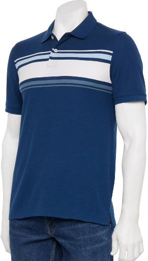Men's Sonoma Goods For Life Short Sleeve Pique Polo Deal