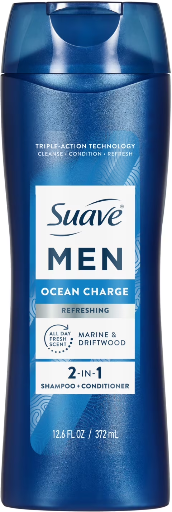 Suave Men Ocean Charge 2-in-1 Refreshing Shampoo & Conditioner 12.6-28oz Deal