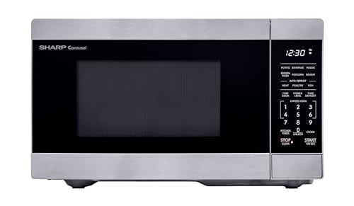 Sharp SMC0962KS 0.9 cu. ft. 900W Stainless Steel Countertop Microwave Oven Deal