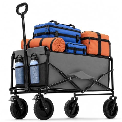 DUMOS Collapsible Wagon Cart 102L