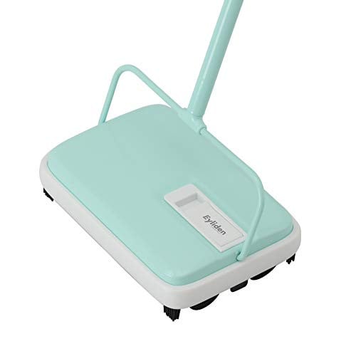Eyliden Carpet Sweeper Mini Size Lightweight Hand Push Deal