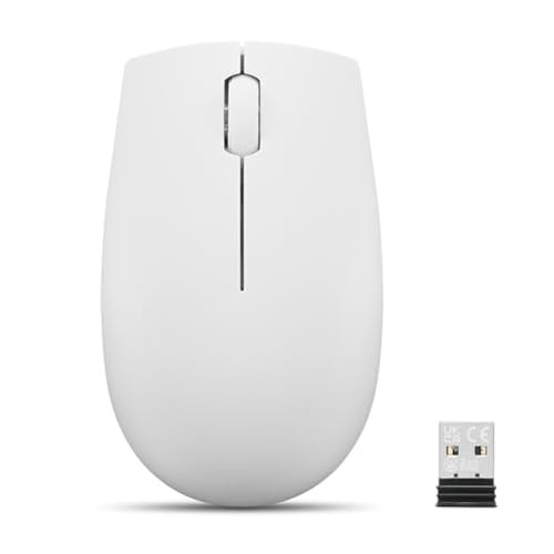 Lenovo 300 2.4 GHz Wireless Mouse (Cloud Grey) Deal