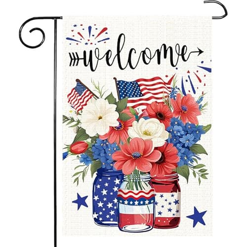 Patriotic Garden Flag 12x18" Deal