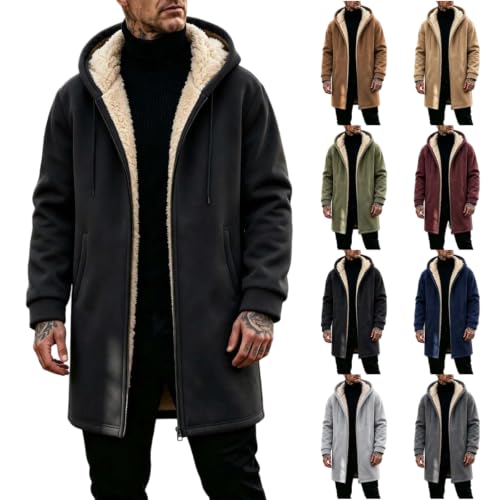 Fleece Lined Sherpa Hoodie