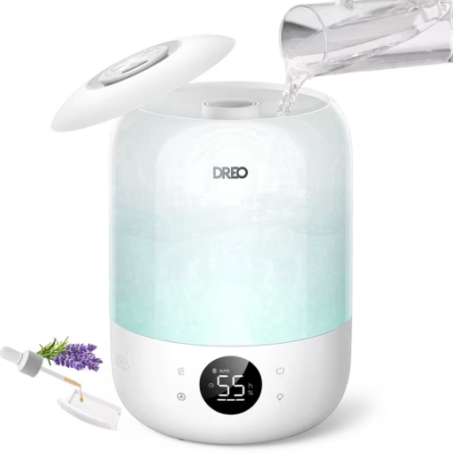 DREO 3.7L Top Fill Cool Mist Humidifier with 35 Hour Runtime