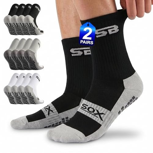 SB SOX Grip Socks 2-Pair Deal