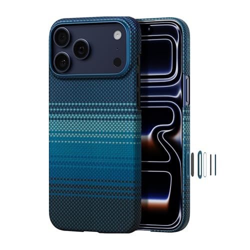 Pitaka for iPhone 17 Pro Case 6.3" 1500D Aramid Fiber Woven Deal