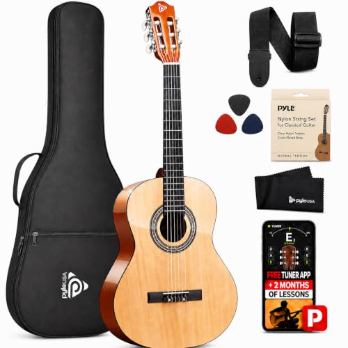 Pyle Beginner Acoustic Guitar Kit