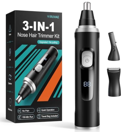 Nose Hair Trimmer for Men: Advanced High-Torque Motor Deal