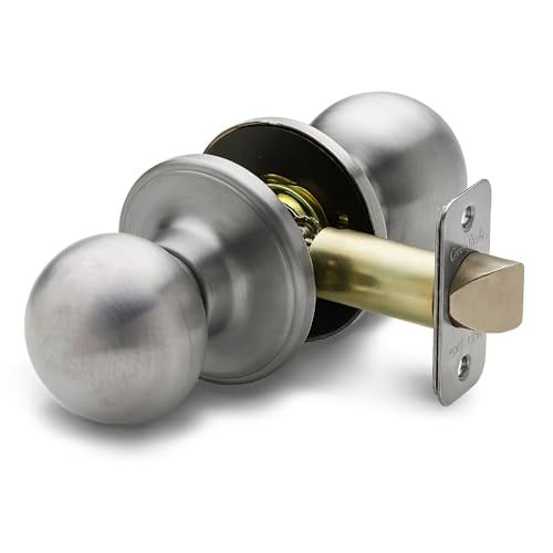 Copper Creek Passage Interior Door Knob - Satin Stainless Deal