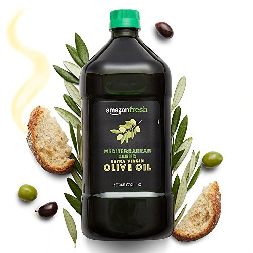 Amazon Fresh Mediterranean Blend Extra Virgin Olive Oil, 67.63 Fl. Oz.