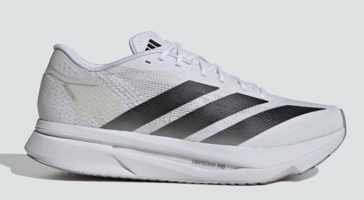 adidas men Adizero SL 2 Shoes (Cloud White / Core Black / Dash Grey)