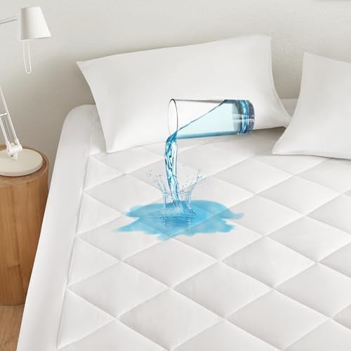 Sleep Philosophy Waterproof Mattress Protector Pad King Deal