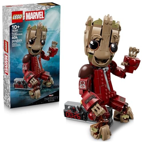 604-Piece LEGO Marvel Ravager Jumpsuit Groot Kids Toy