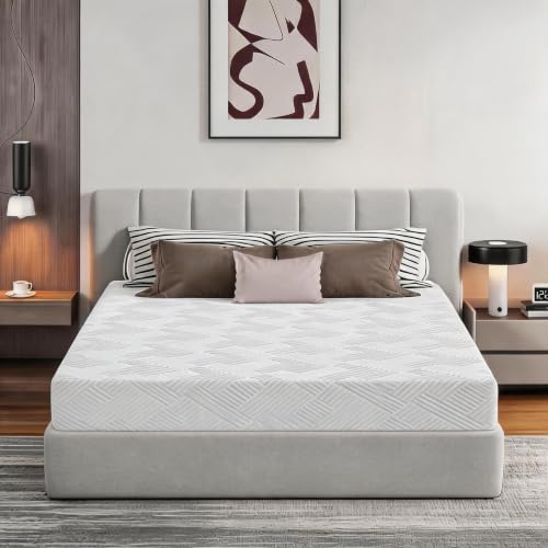 Queen Size Medium Firm 12 Inch Gel Memory Foam Mattress