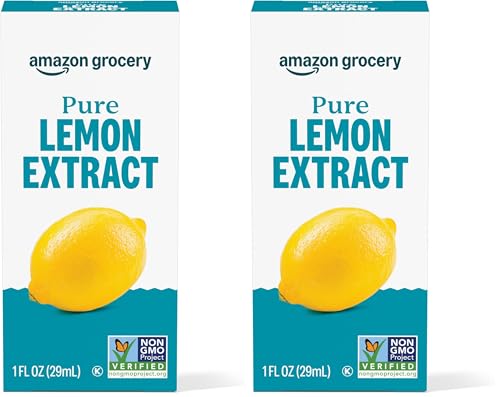 Amazon Fresh Pure Lemon Extract 1 Fl Oz (Pack of 2) Deal