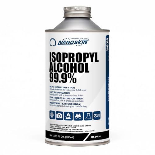Nanoskin 99.9% Isopropyl Alcohol 13.5 fl oz (400 mL) Deal