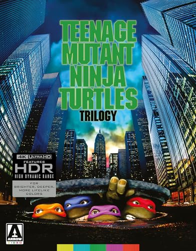 Teenage Mutant Ninja Turtles Trilogy: Limited Edition (4K Ultra HD) Deal