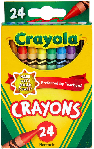 Crayola Crayons 24-Count Deal
