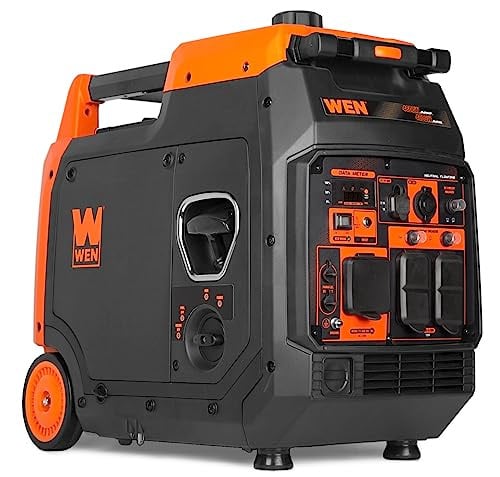 WEN Quiet and Lightweight 4800-Watt RV-Ready Portable Inverter Generator with Fuel Shut Off
