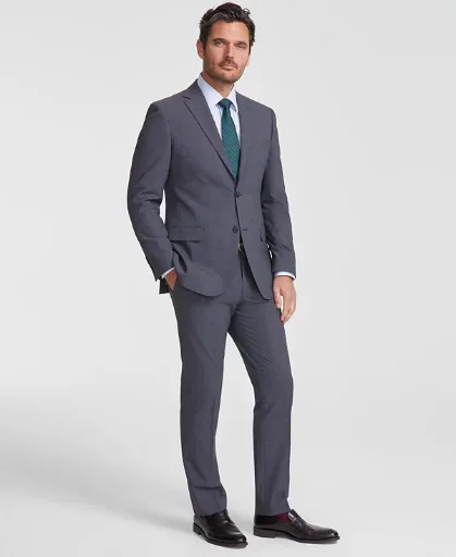 DKNY Men's Modern-Fit Nested Suit 2-Piece Deal